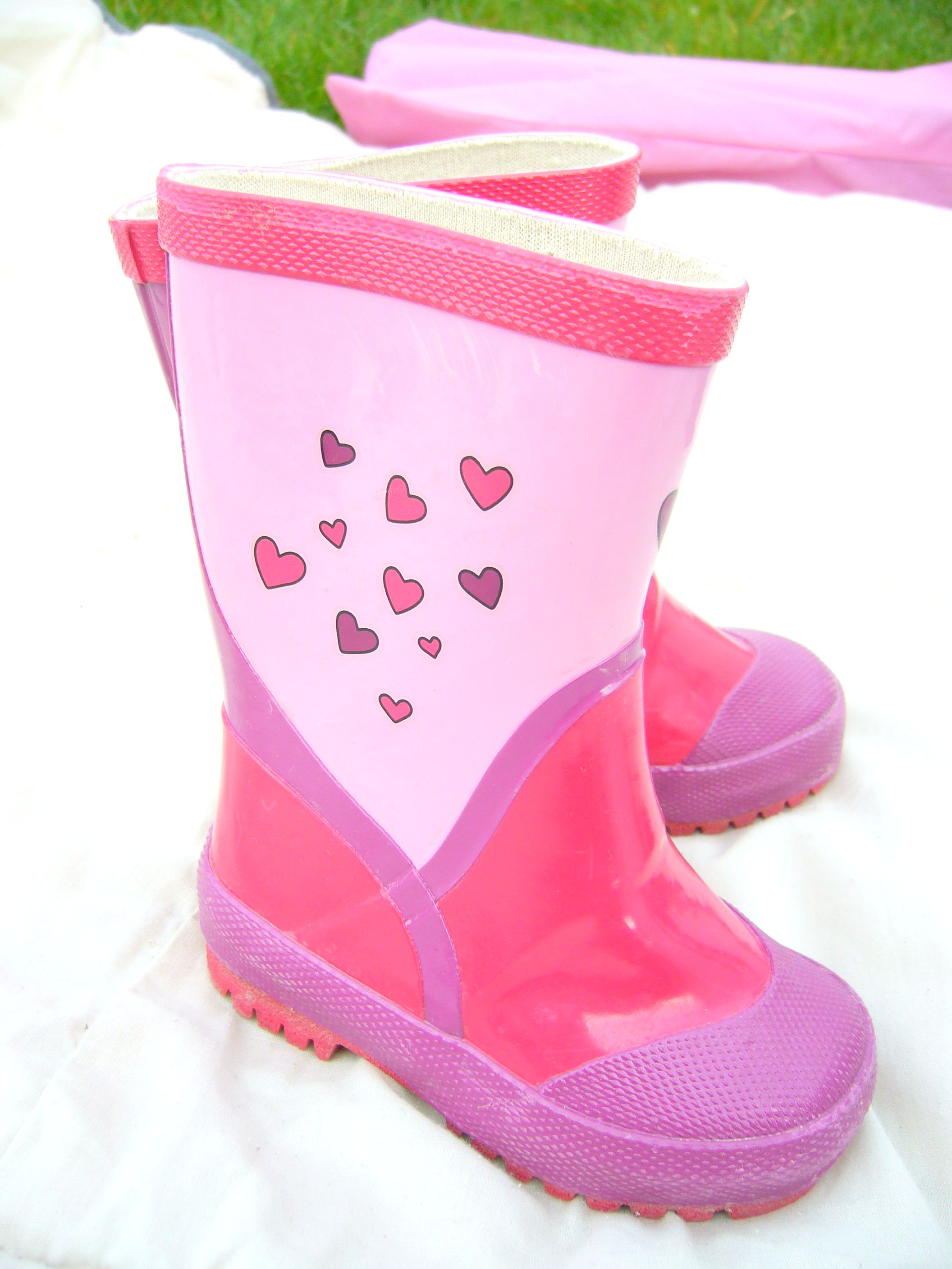 botte en plastique fille